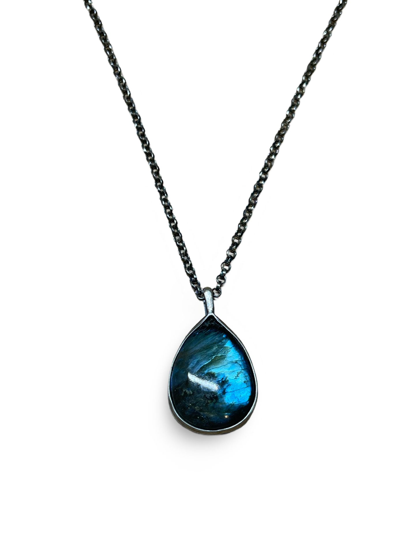 Lotus Pendant Necklace II