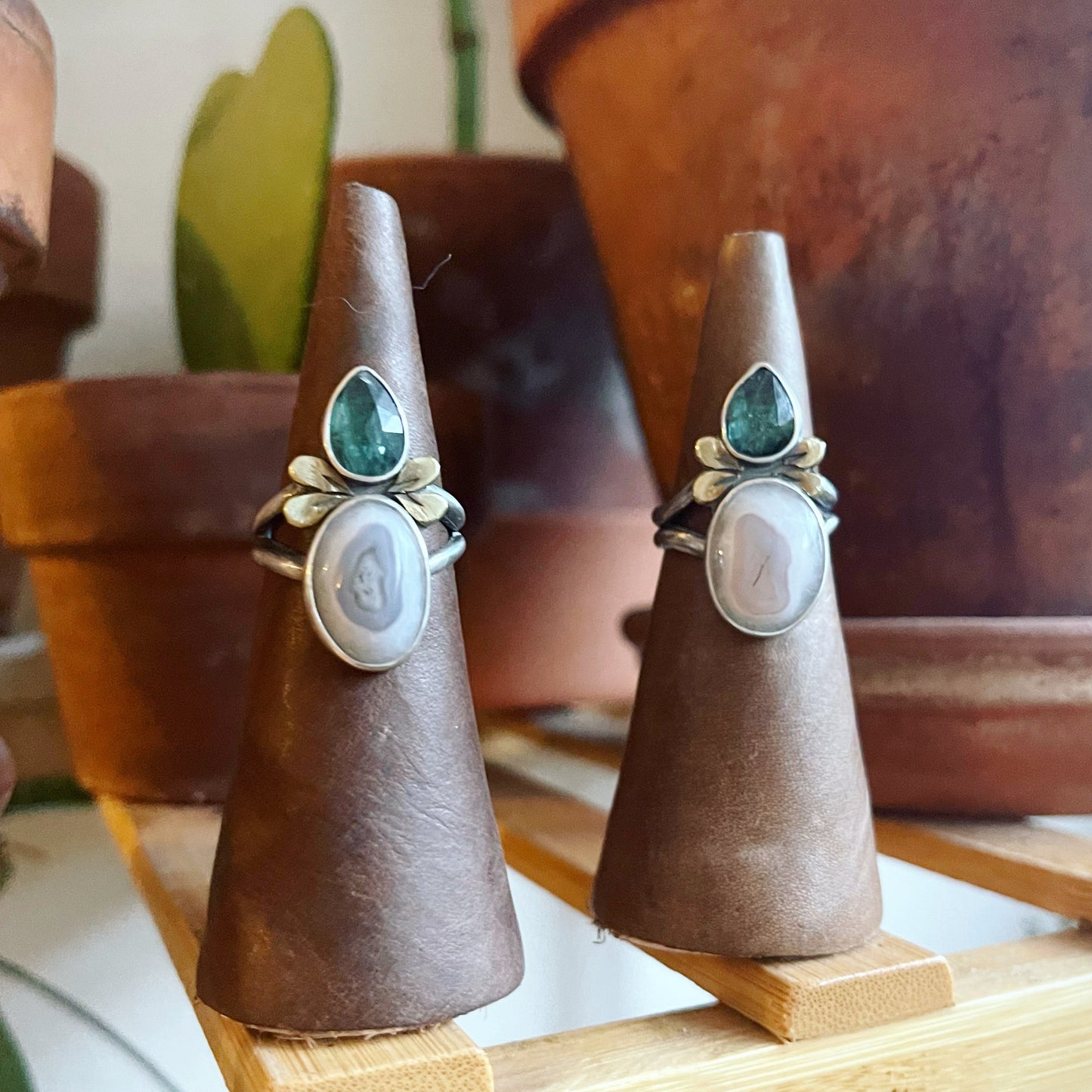 Kyanite + Solar Quartz Duo