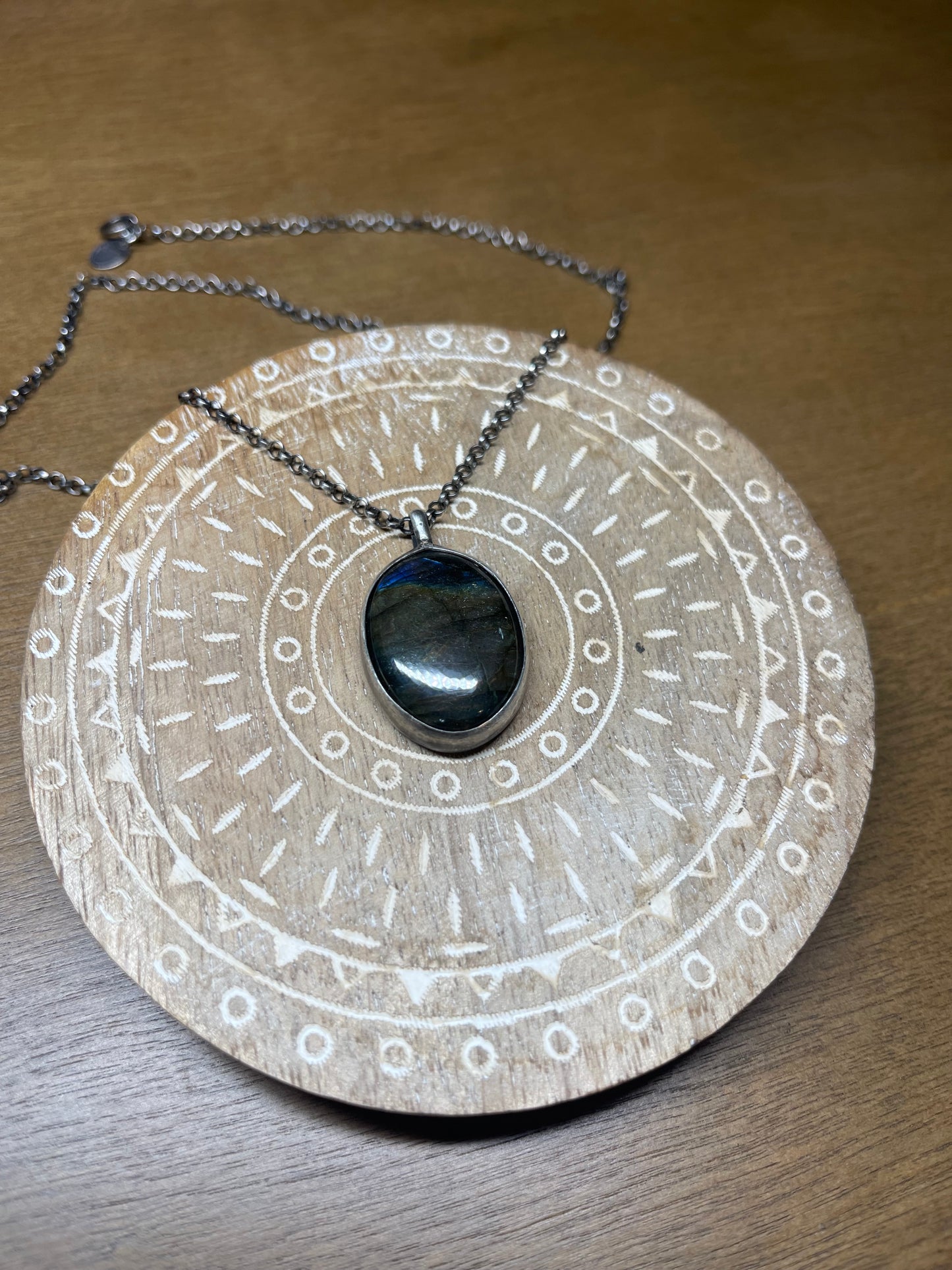 Lotus Pendant Necklace