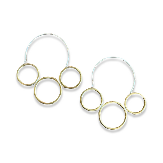 Bubble Hoop Earrings