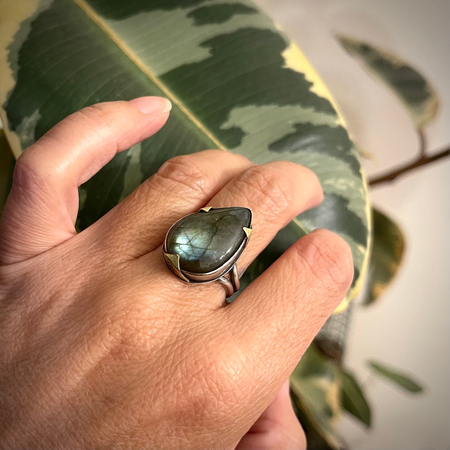 Labradorite Ring